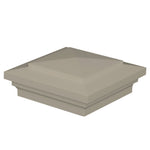 Khaki vinyl Cape May post cap