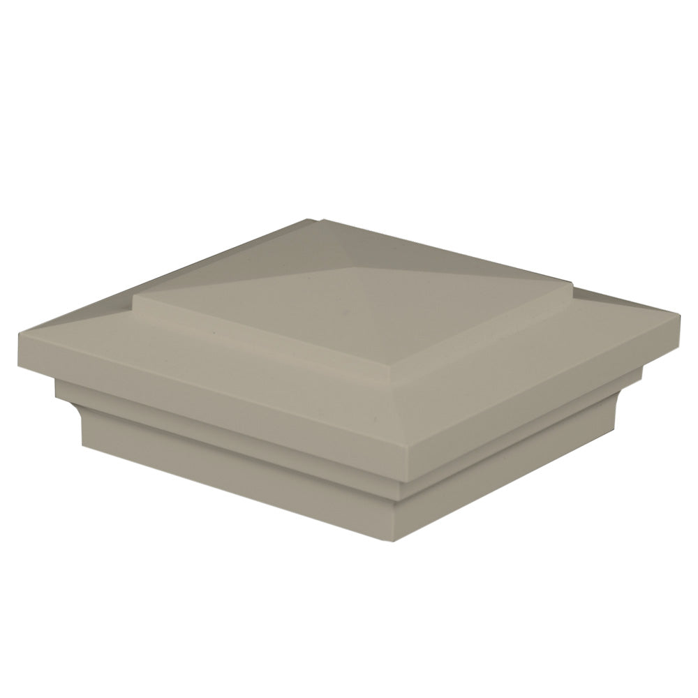 Khaki vinyl Cape May post cap