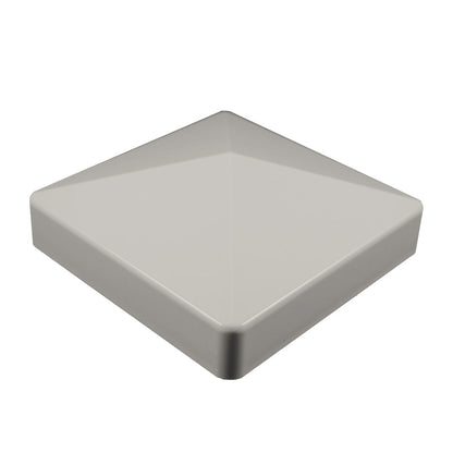 Tan vinyl external post cap
