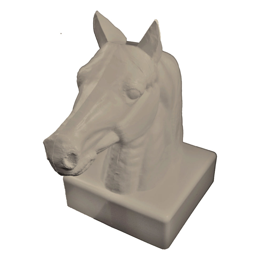Khaki vinyl Horsehead post cap