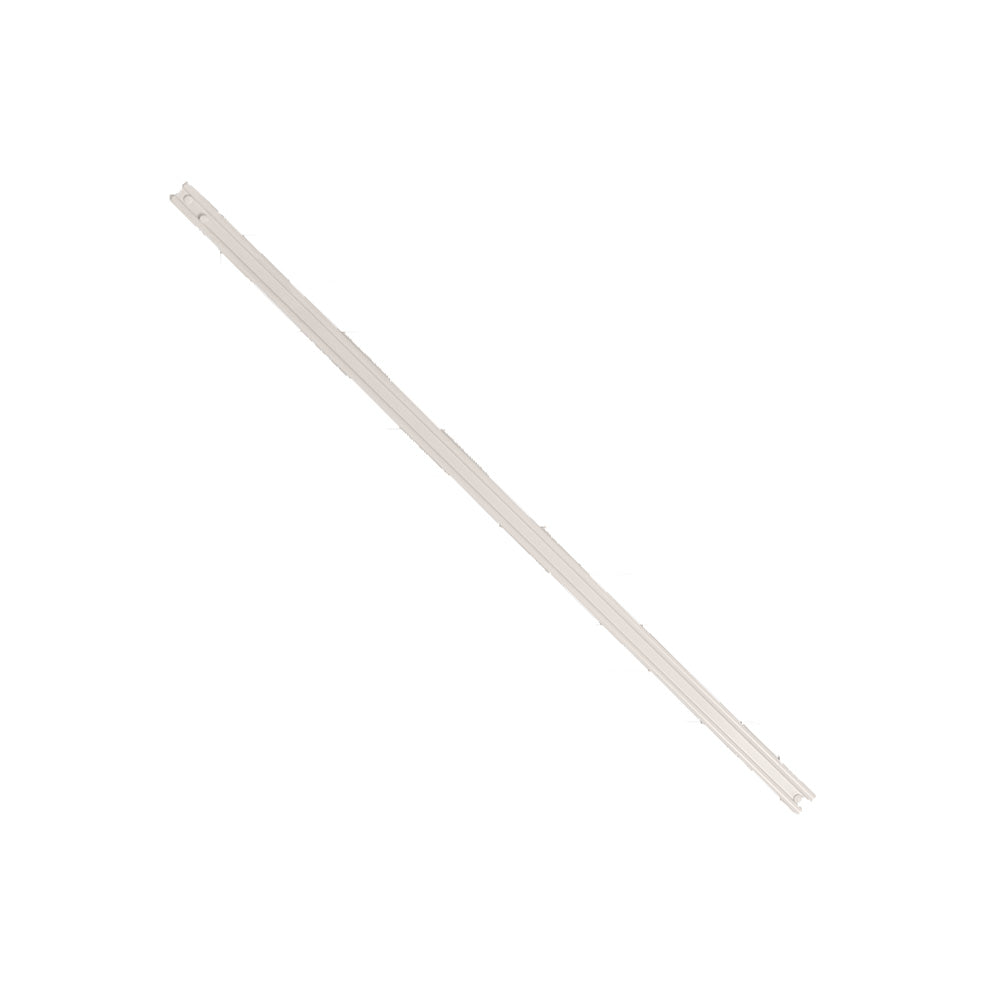 Tan vinyl gate cross brace stock image