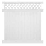 white vinyl privacy panel