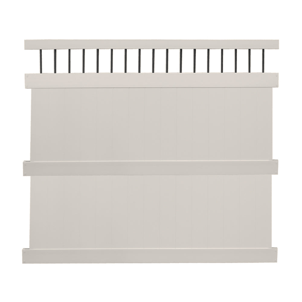 tan vinyl privacy panel