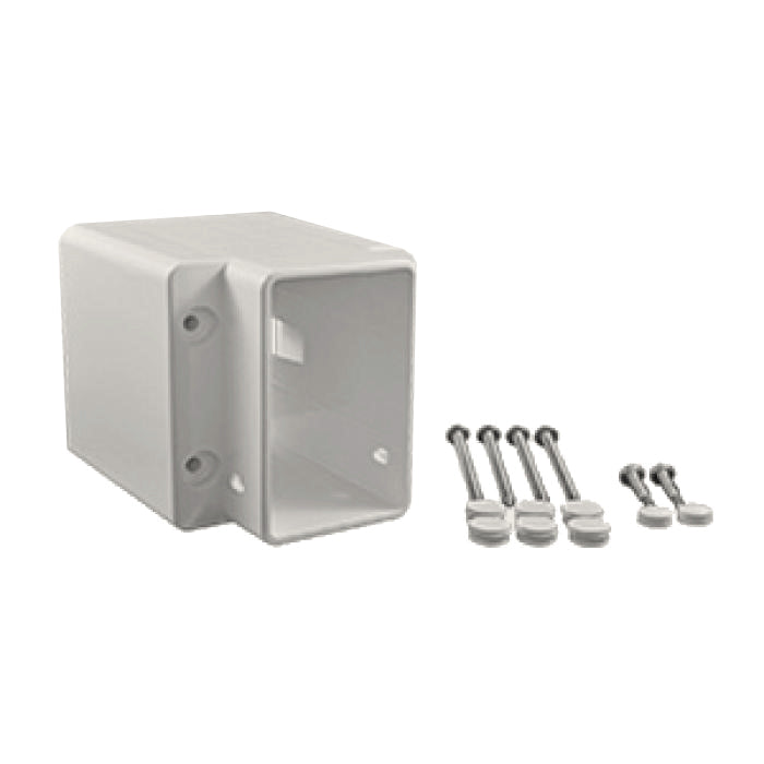 Tan vinyl 2x3.5 field cut bracket