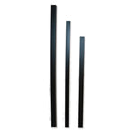Black aluminum square balisters