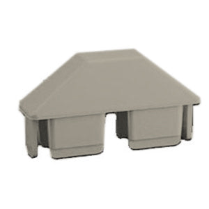 Khaki vinyl dog ear picket cap
