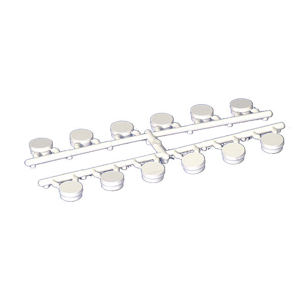 white vinyl hole plugs