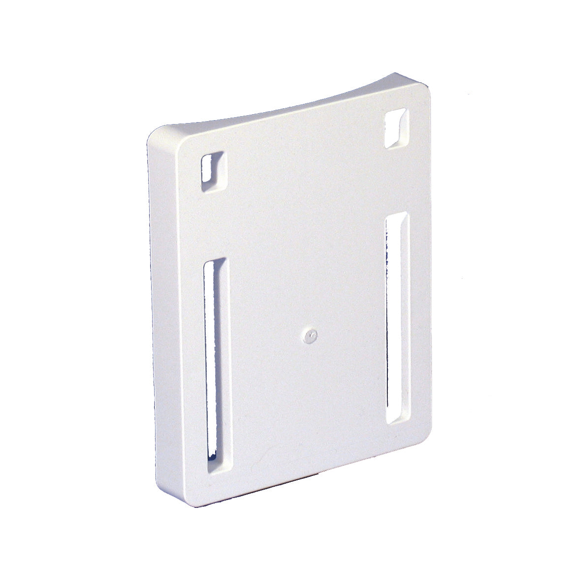 White vinyl 8 inch 1 piece column adapter