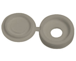 Khaki vinyl screw cap cover stock image