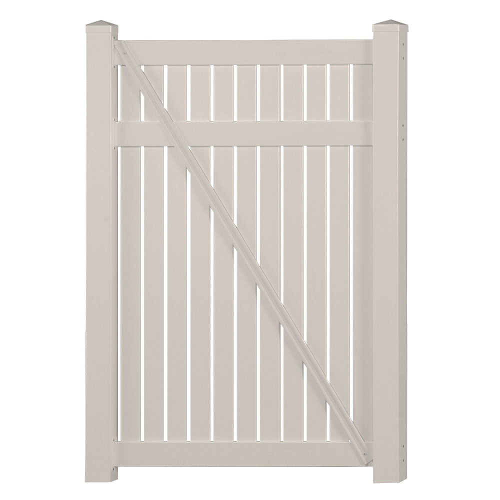 vinyl pool fence single gate