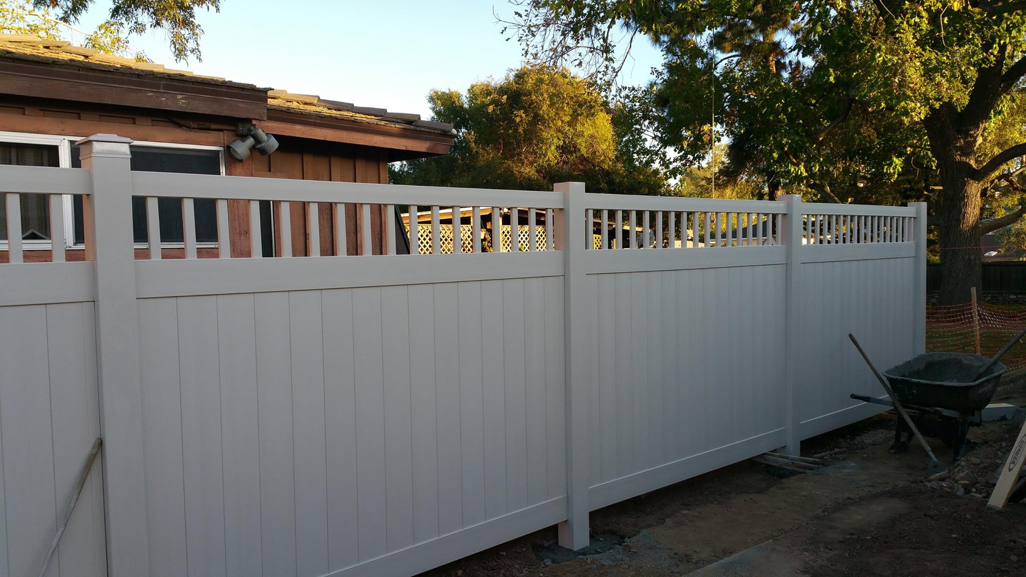 5' to 8' Mason Vinyl Privacy Fence | Weatherables