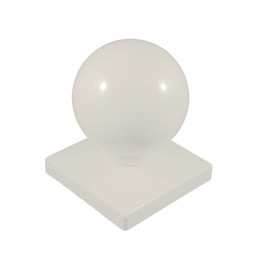 Tan vinyl Ball post cap