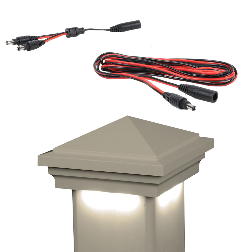 Khaki vinyl Haven downward low voltage LED expansion pack