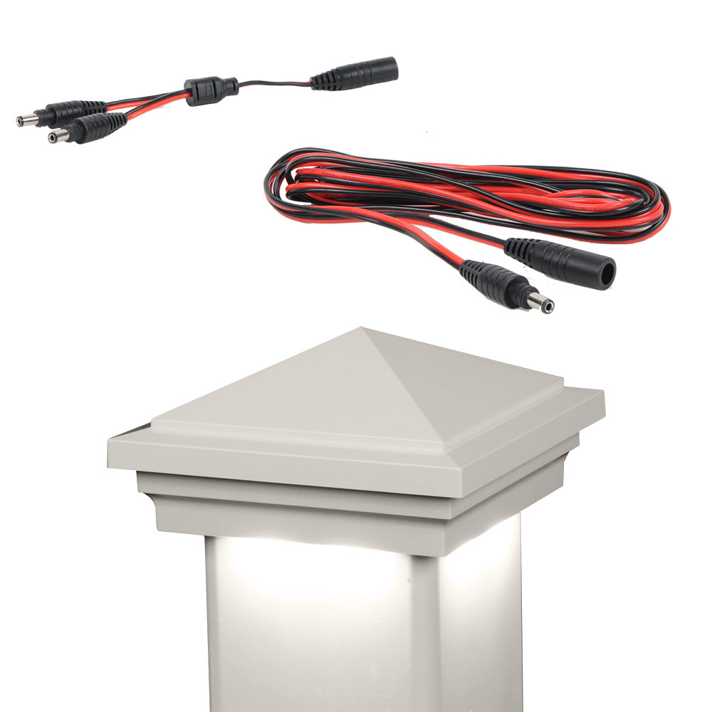 Tan vinyl Haven downward low voltage LED expansion pack
