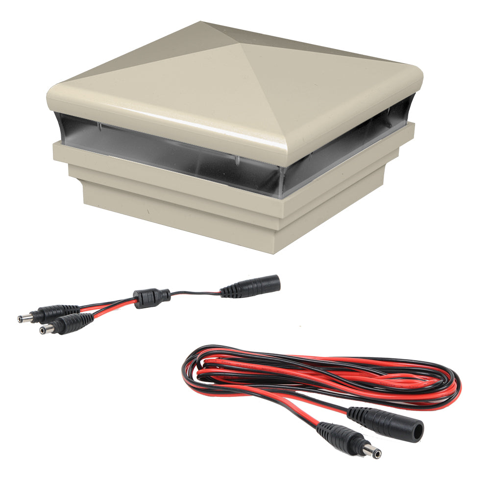 Khaki vinyl Neptune low voltage LED expansion kit