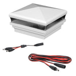 White vinyl Neptune low voltage LED expansion kit