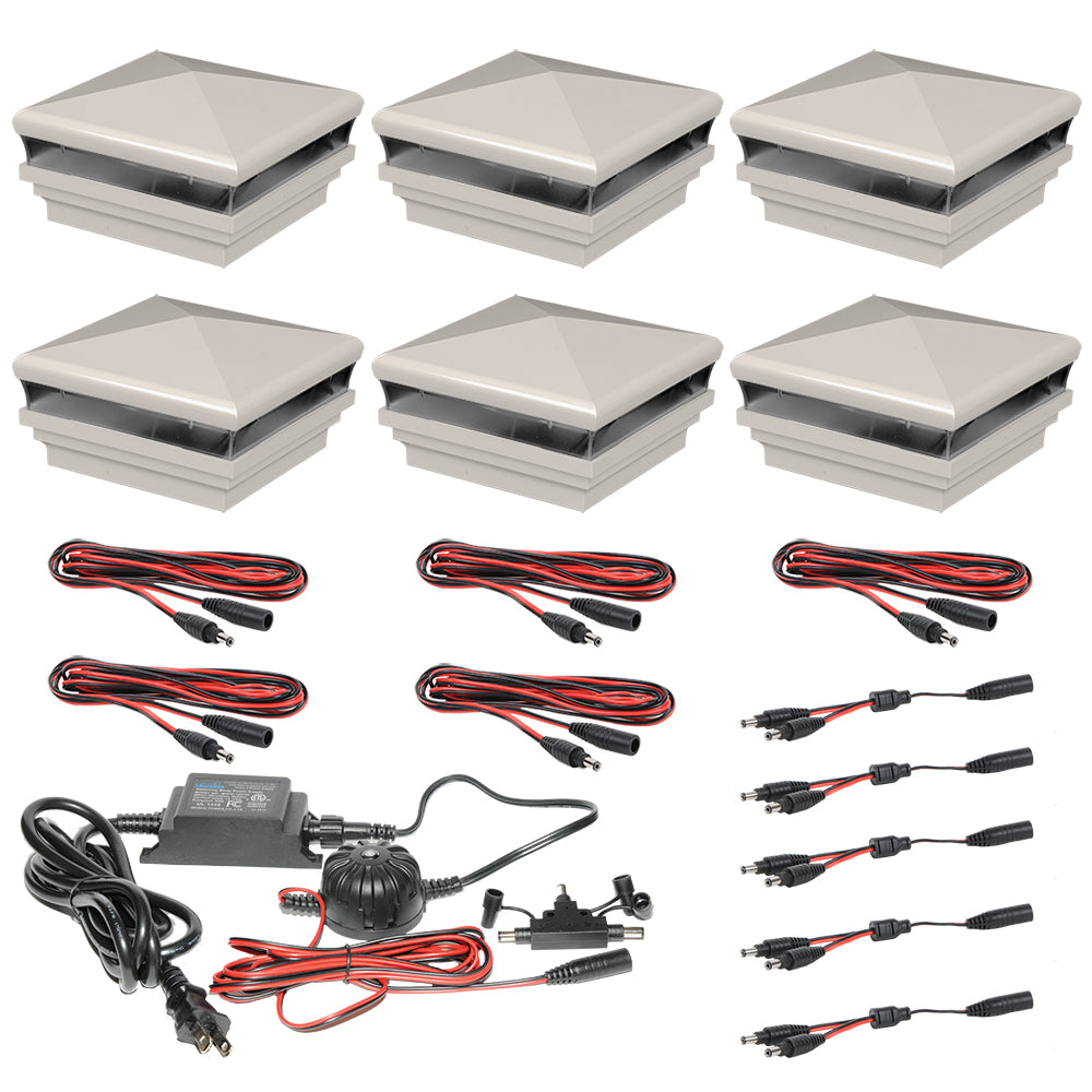 Tan vinyl Neptune low voltage LED starter kit