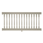 Khaki Addison vinyl railing stock image