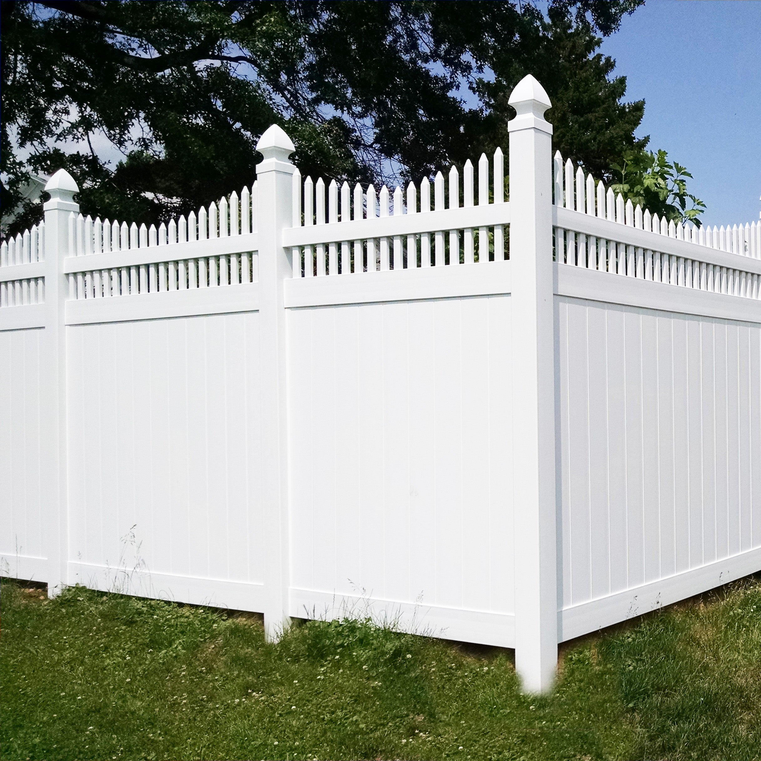 5' to 8' Halifax Privacy Fence | Weatherables