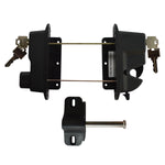 keystone polymer gate latch stock image