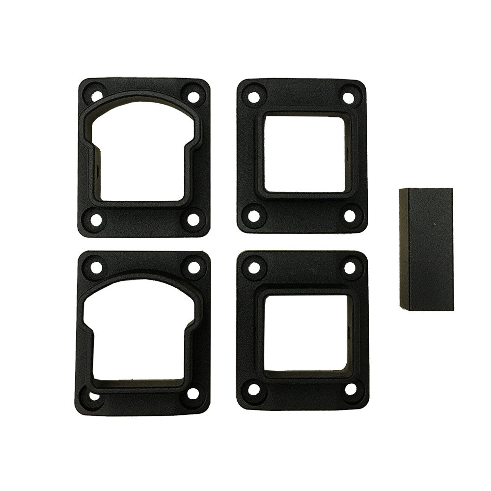 Aluminum straight bracket kit