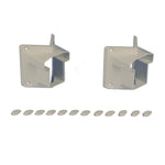 Khaki vinyl 45 degree bracket adapter