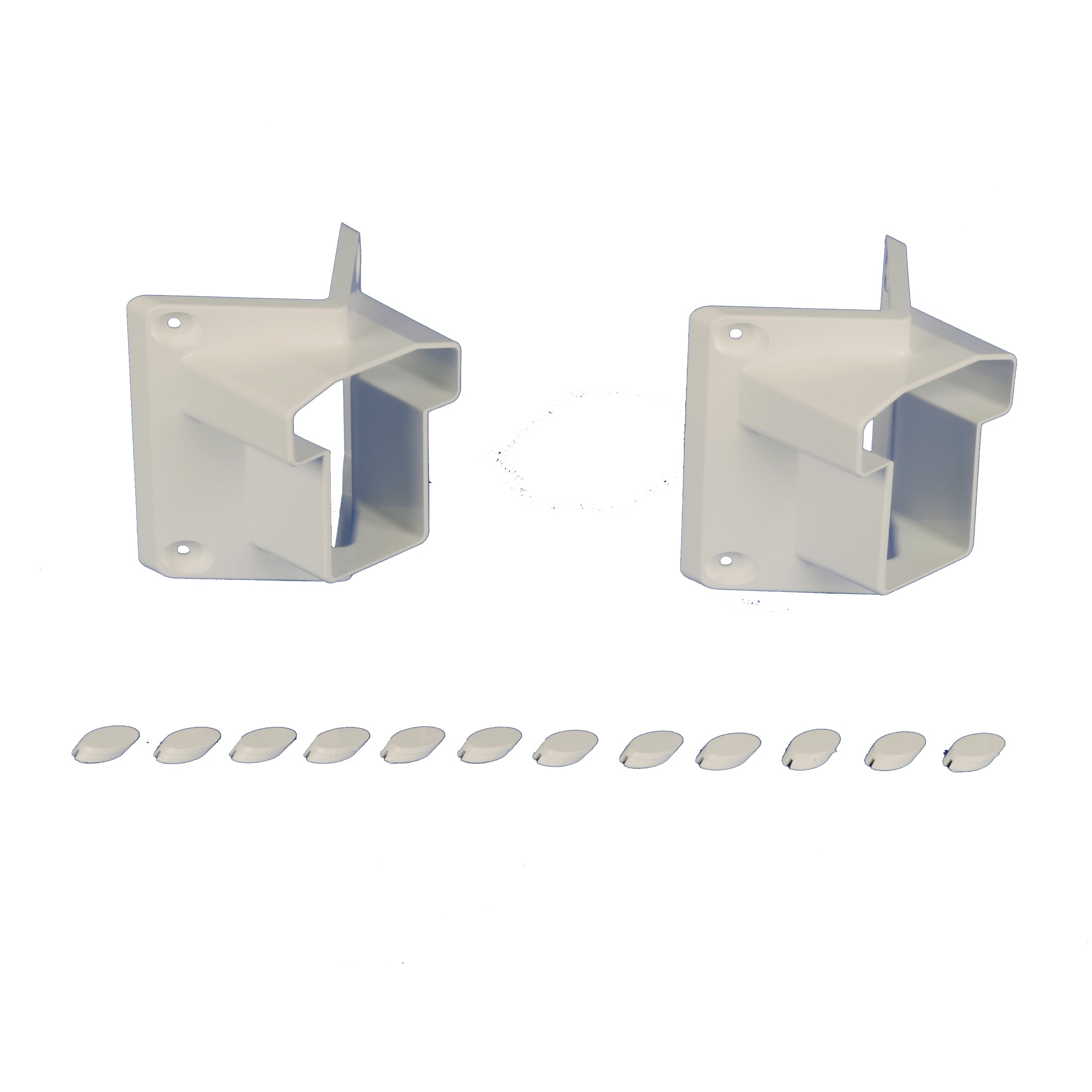 Vinyl Railing Brackets | Deck & Porch Railing | Accessories
