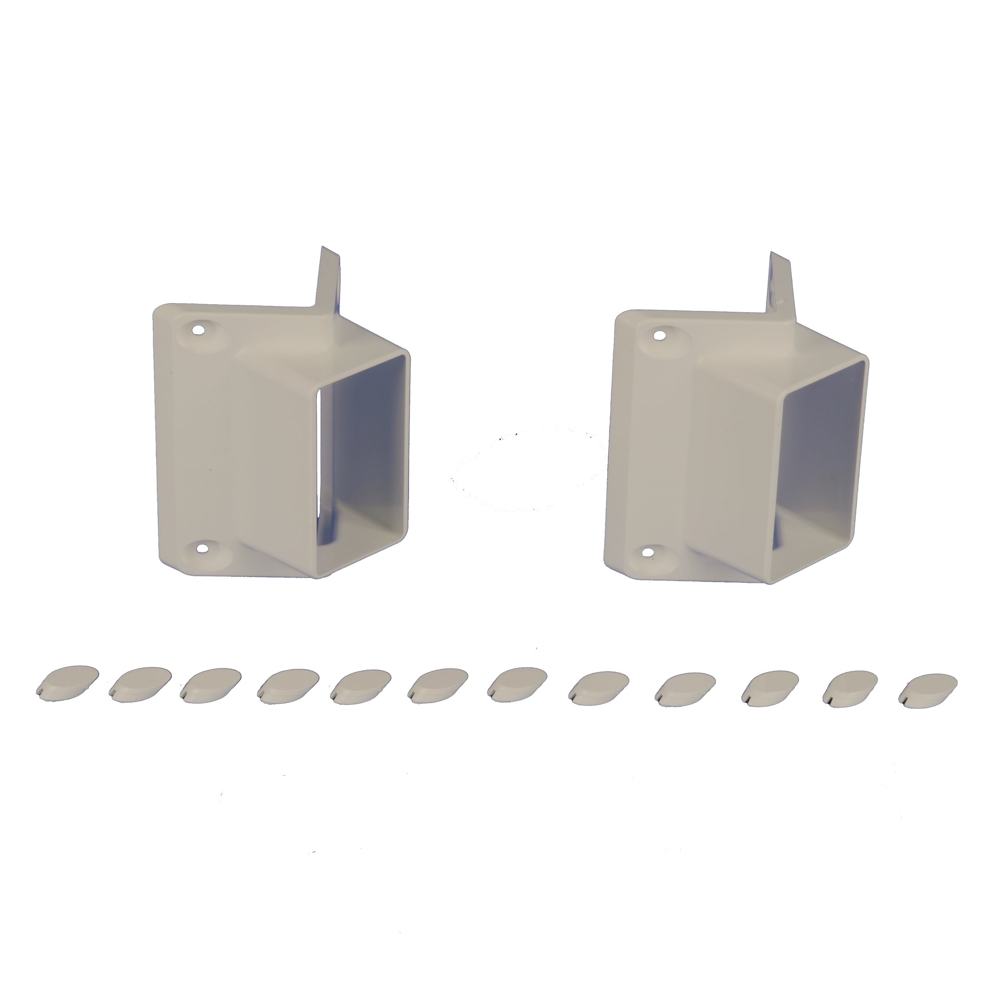 Khaki vinyl 45 degree 2x3.5 adapter