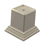 Khaki vinyl footblock