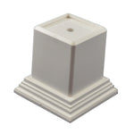 Tan vinyl footblock