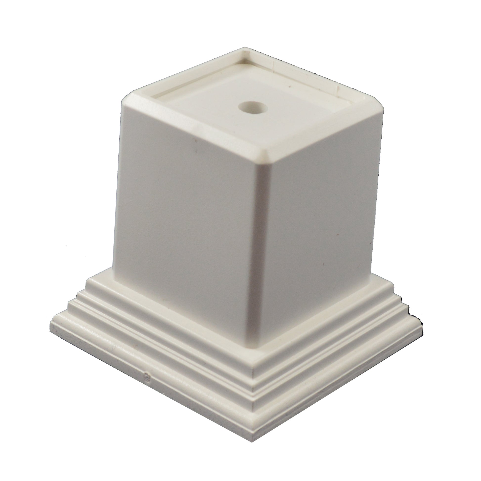 Tan vinyl footblock