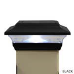 Black Imperial LED post cap
