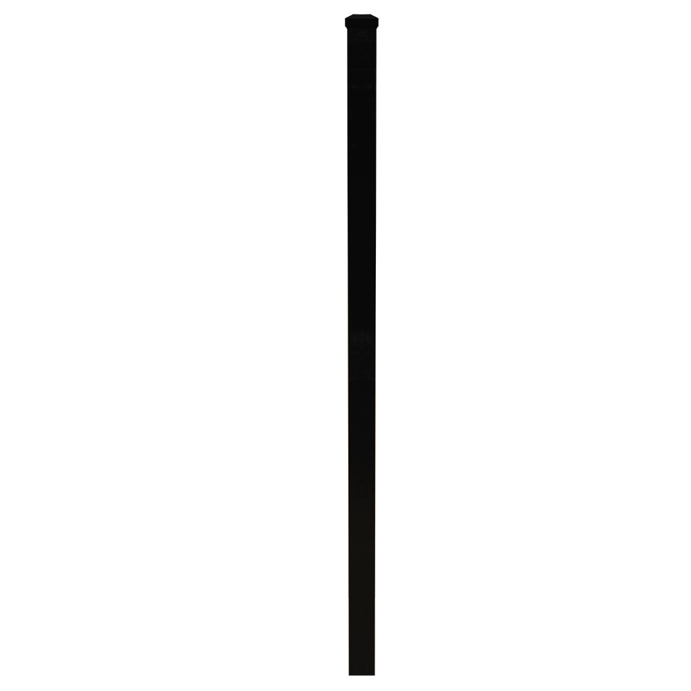 Aluminum post stock image
