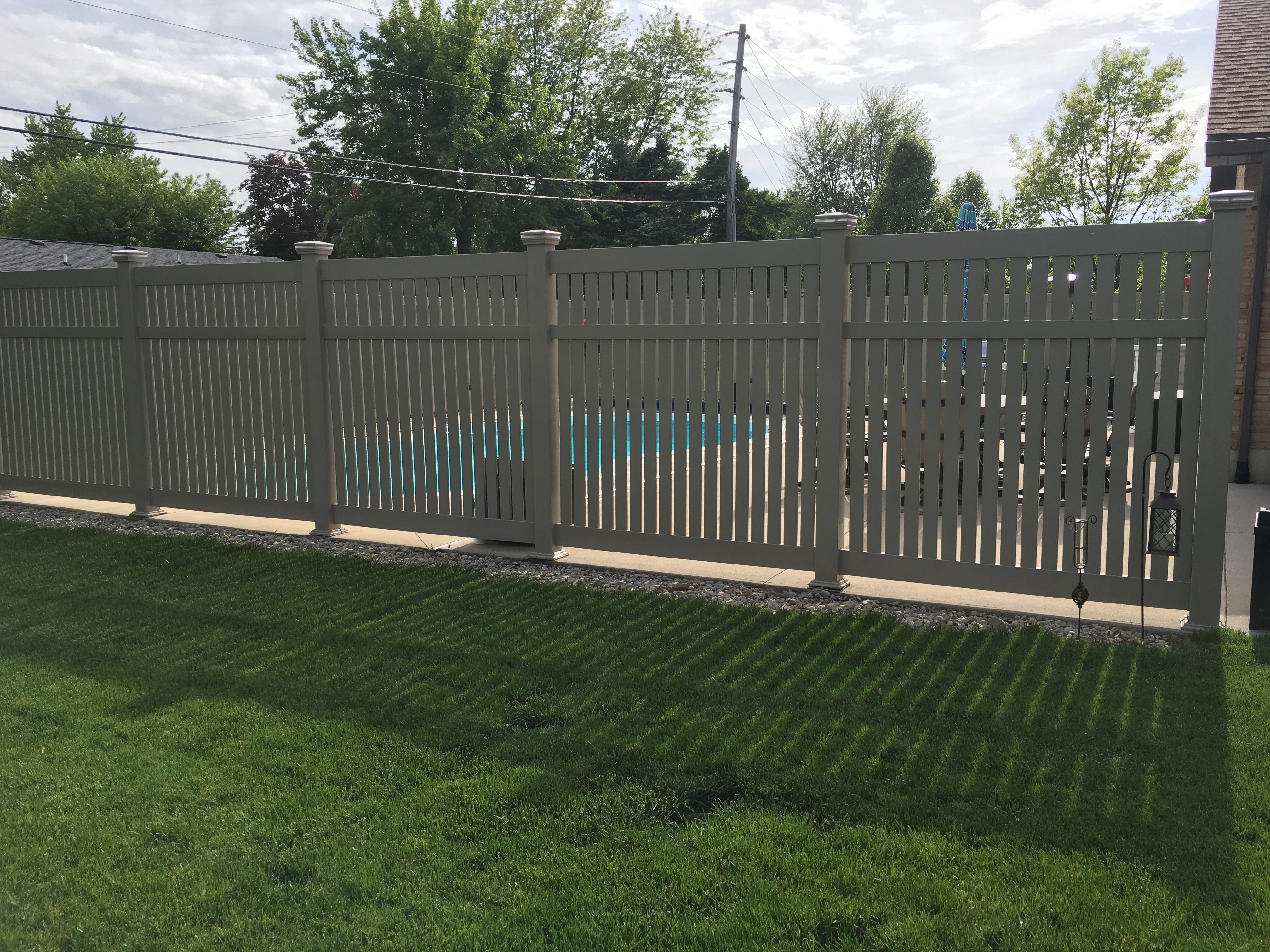 4', 5', 6' Huntington Semi-Privacy Fence | Weatherables