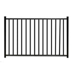 Atlantic aluminum fencing gate stock image