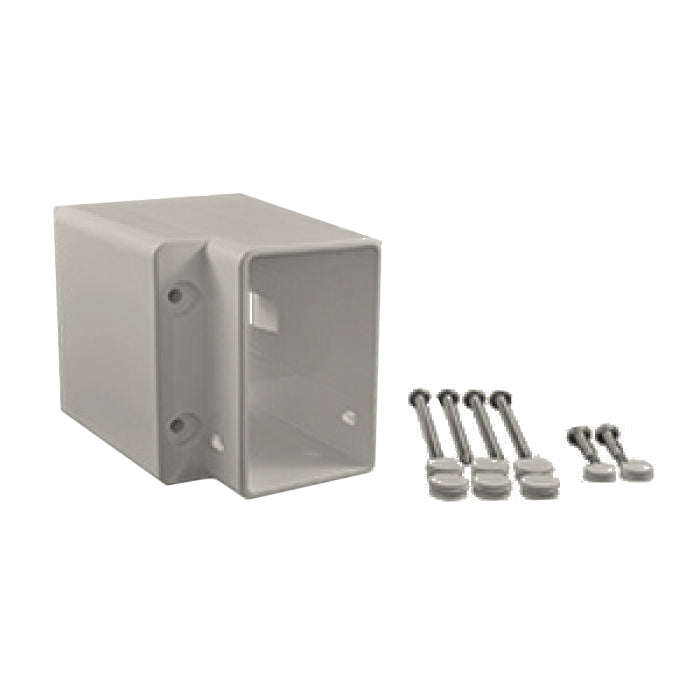 Khaki vinyl 2x3.5 field cut bracket