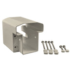 Khaki vinyl T-Rail field cut bracket