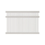 tan vinyl pool fence panel