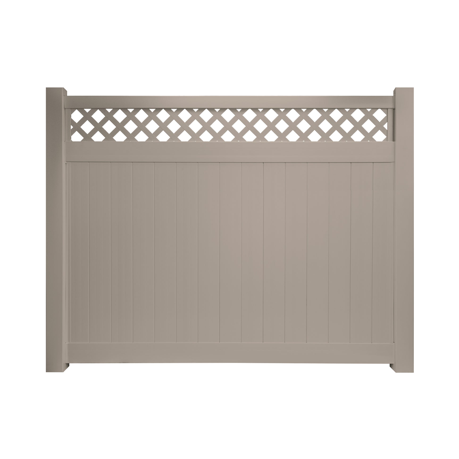 khaki vinyl privacy panel