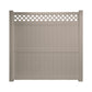 khaki vinyl privacy panels