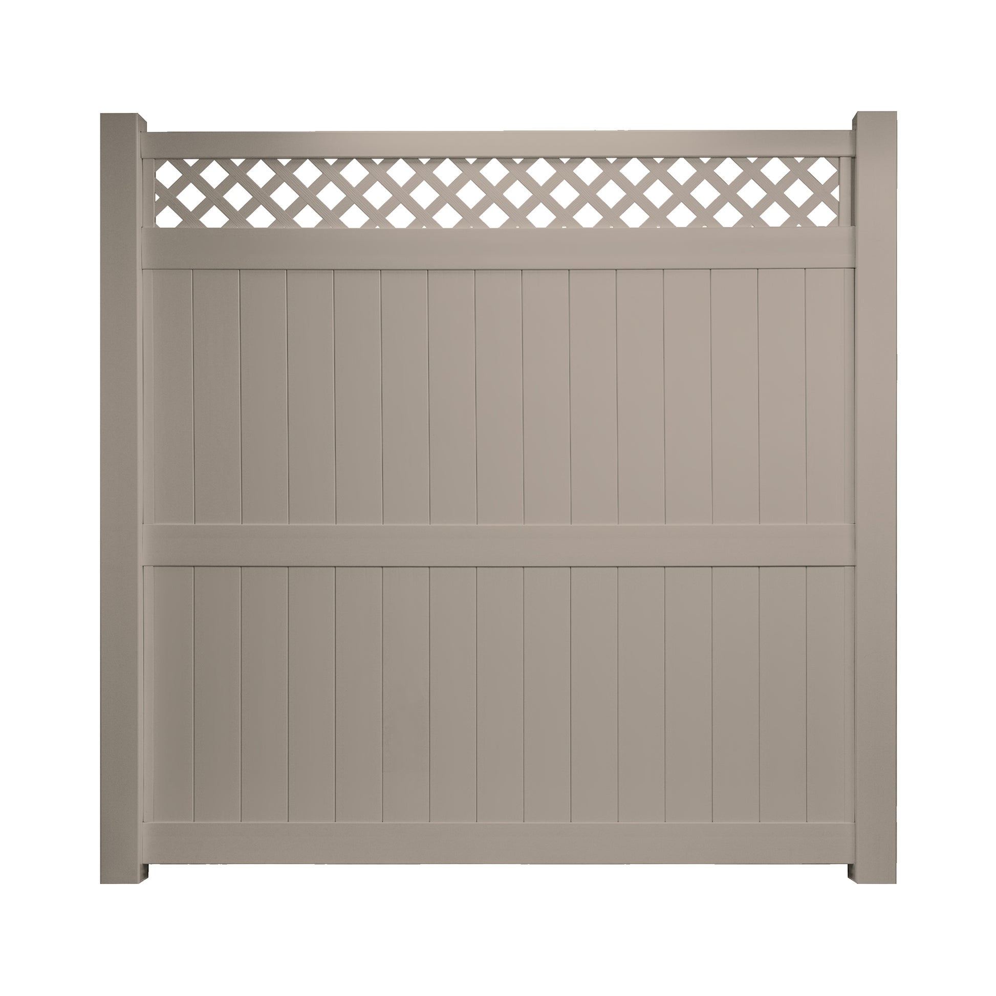 khaki vinyl privacy panels