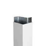 4x4 galvanized steel post insert