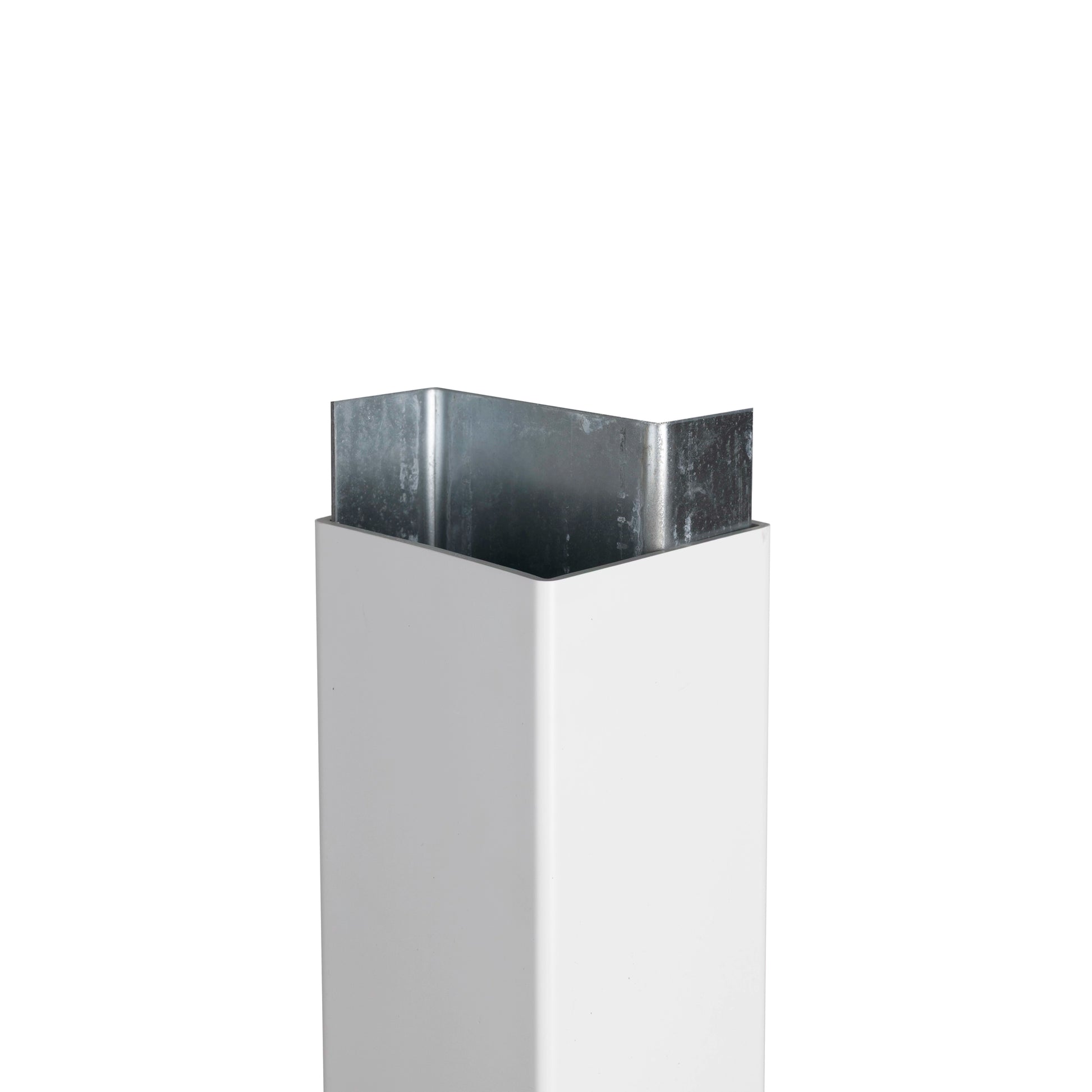 4x4 galvanized steel post insert