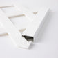 Vinyl lattice end cap stock image