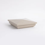 khaki new england post cap stock image