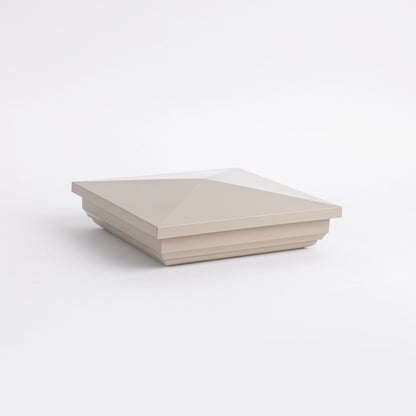 khaki new england post cap stock image