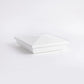 white new england post cap stock image
