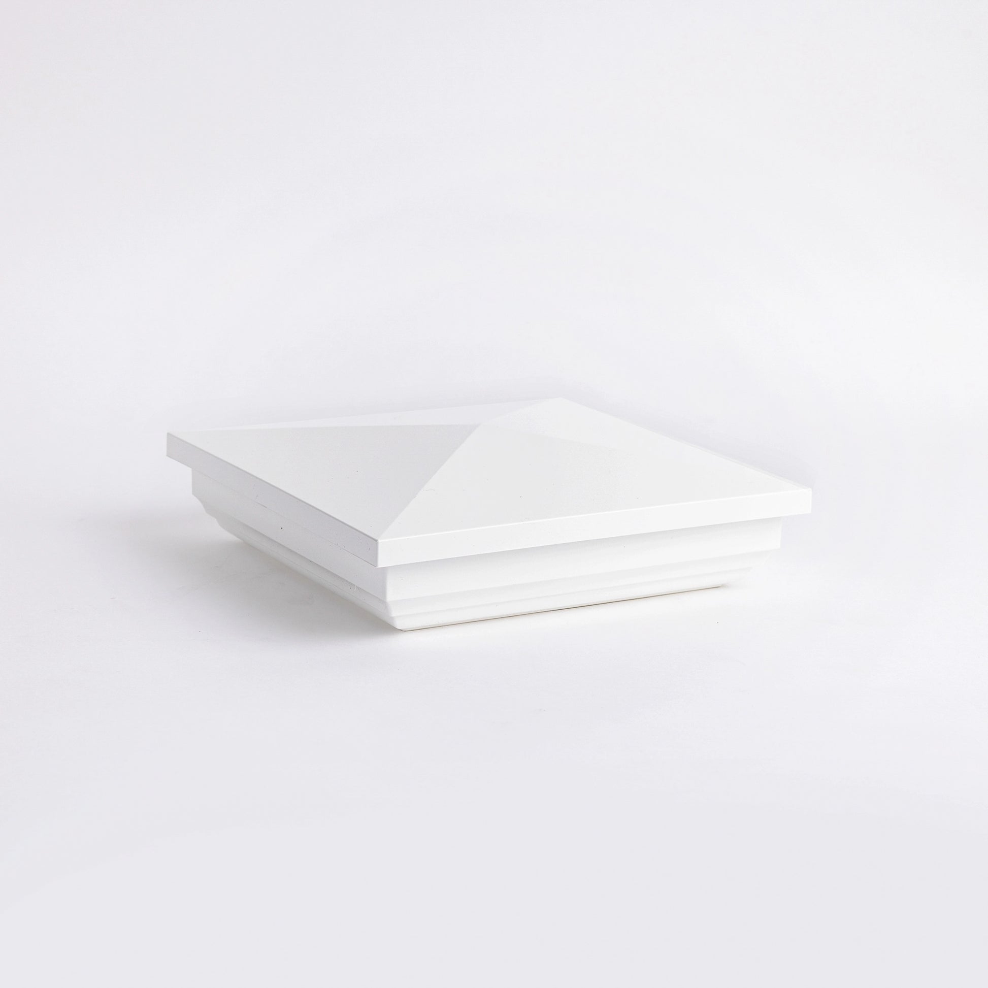 white new england post cap stock image