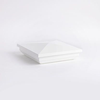 white new england post cap stock image