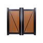 Savannah Privacy Fence Double Gate
